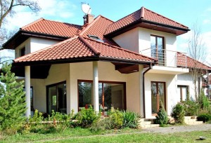 zdjęcie przedstawia dom w Grodzisku Mazowieckim na sprzedaż