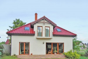 na zdjęciu dom na sprzedaż w Łodzi
